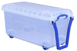 18 Litre Mobile Trunk with Handle and Wheels