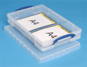 Really Useful Box Aufbewahrungsbox 70CCB 70 L Transparent Kunststoff 62 x  81 x 22,5 cm