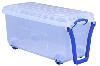 18 Litre Mobile Trunk with Handle and Wheels